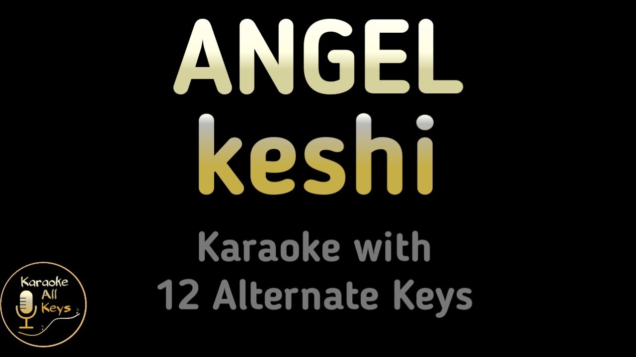 ANGEL Karaoke - keshi Instrumental Lower Higher Female Original Key