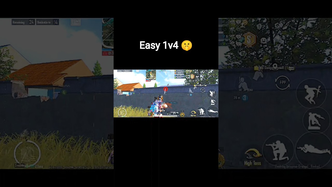easy 1v4 🤫🤐#bgmishorts #bgmilive #bgmigameplay #bgmiclutches