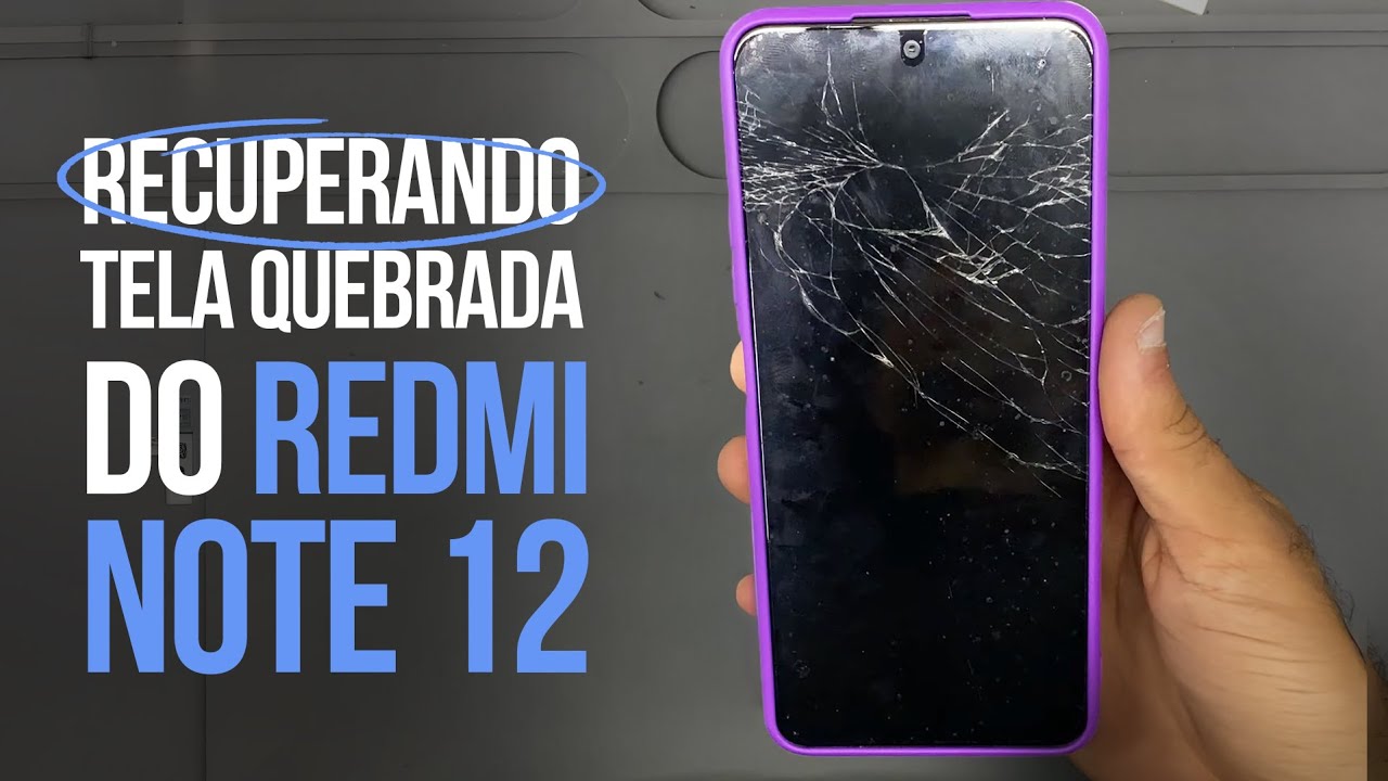 Como Trocar o Vidro do Redmi Note 12 4G: Gastando Quase Nada - TUDO que Você Precisa Saber!