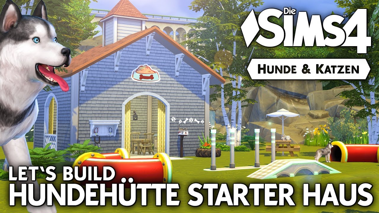 Hundehütte Starter Haus bauen | Die Sims 4 Hunde & Katzen Let's Build