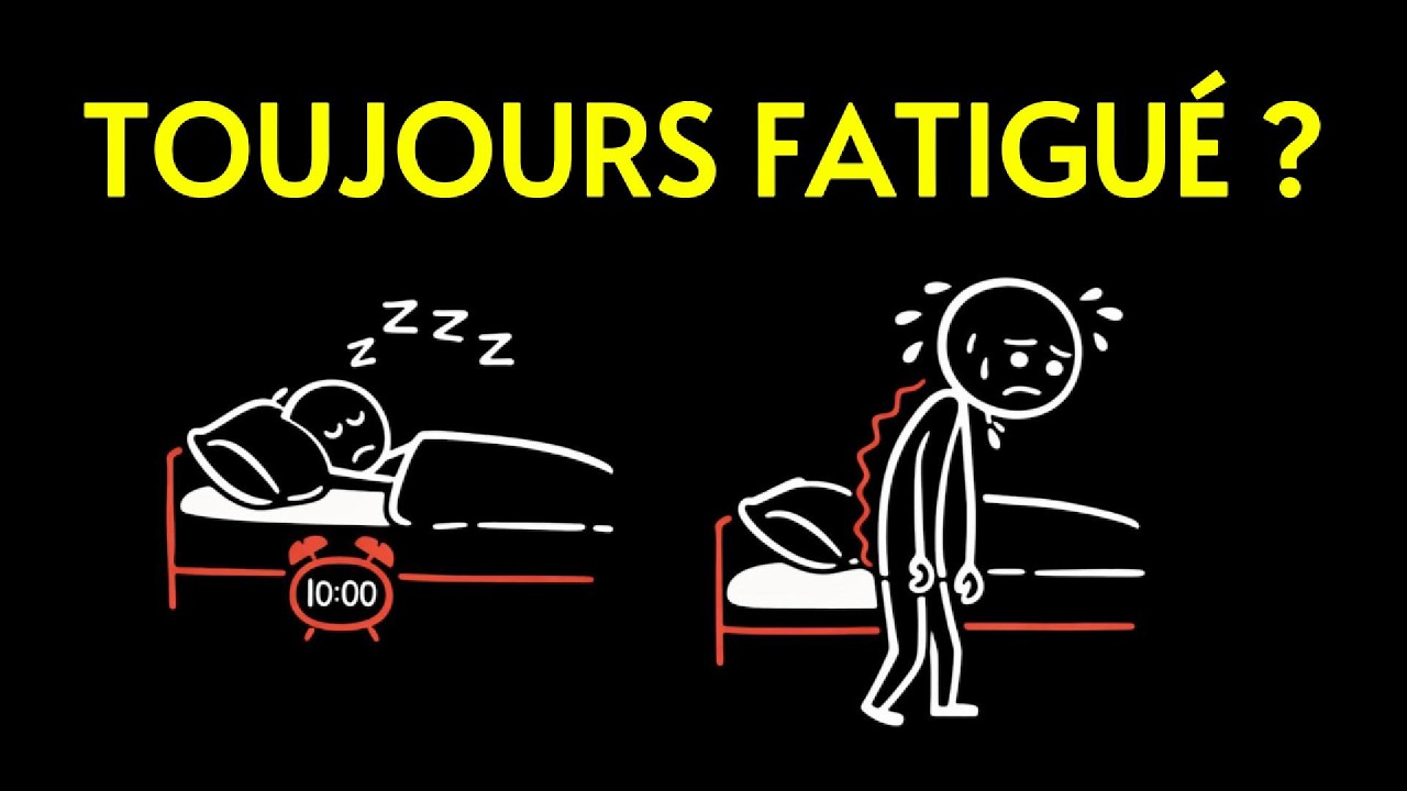 Pourquoi tu es toujours épuisé même après avoir dormi