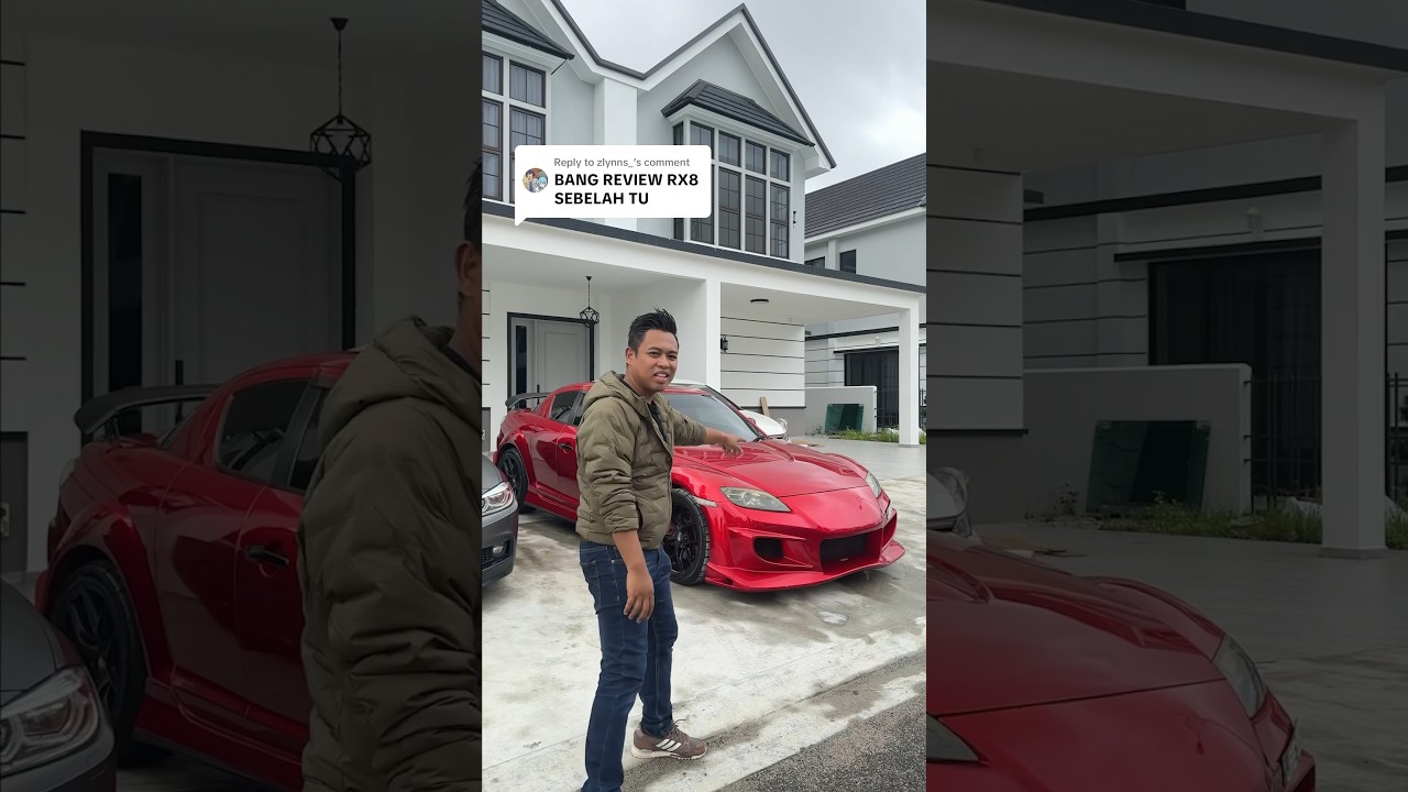 Mazda Rx8 merah Nazz Abdullah #carguy #rx8 #carreviewchannel #carreview