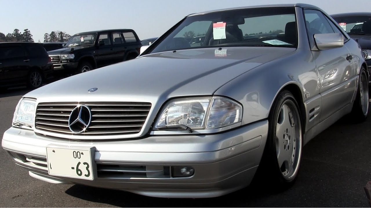1996 Mercedes Benz SL500 113K LHD -  Japan Auto Auctions - Auto Access Japan