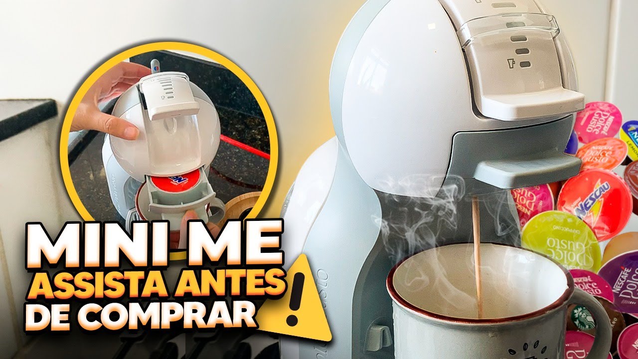 TESTAMOS a MINI ME DOLCE GUSTO: Esta é a MELHOR Cafeteira de Cápsula? Cafeteira Nescafé Arno ☕