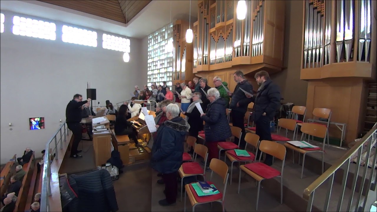 Gospel-Gottesdienst vom 20.01.2019, Kirche St  Peter, Schaffhausen