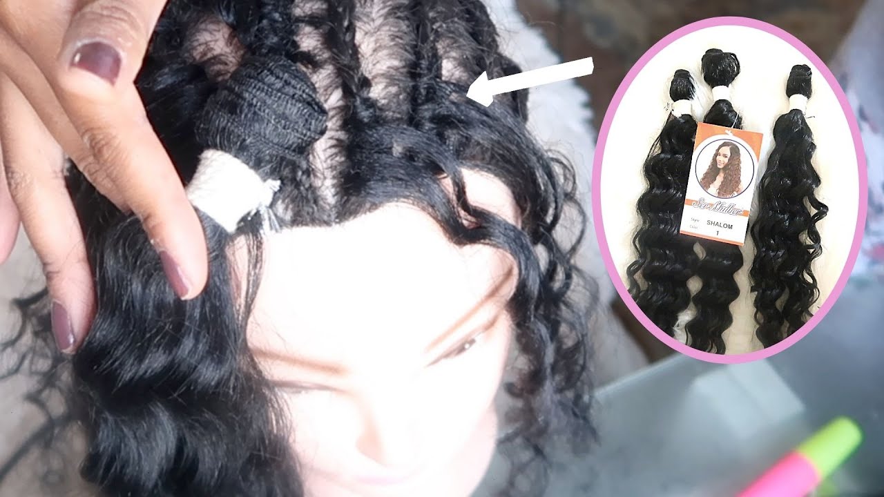 COMO FAZER CROCHETBRAIDS COM CABELO NA TELA SEM CORTAR, E NÃO PERDER NENHUM COMPRIMENTO