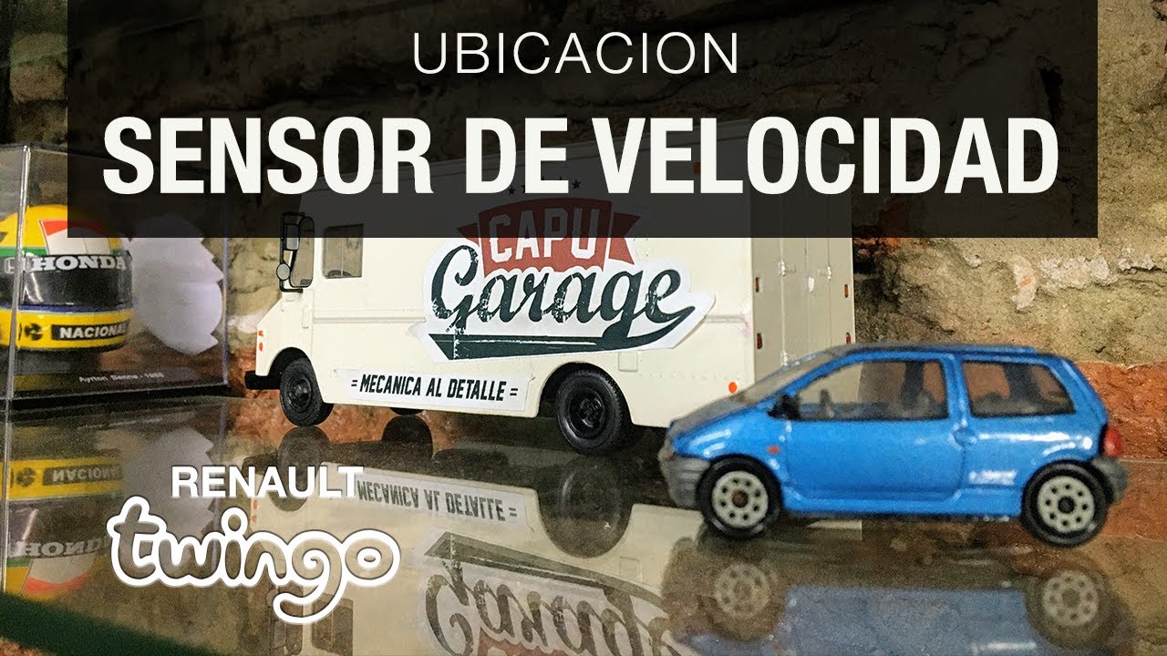Donde esta ubicado el sensor velocidad de Renault twingo?