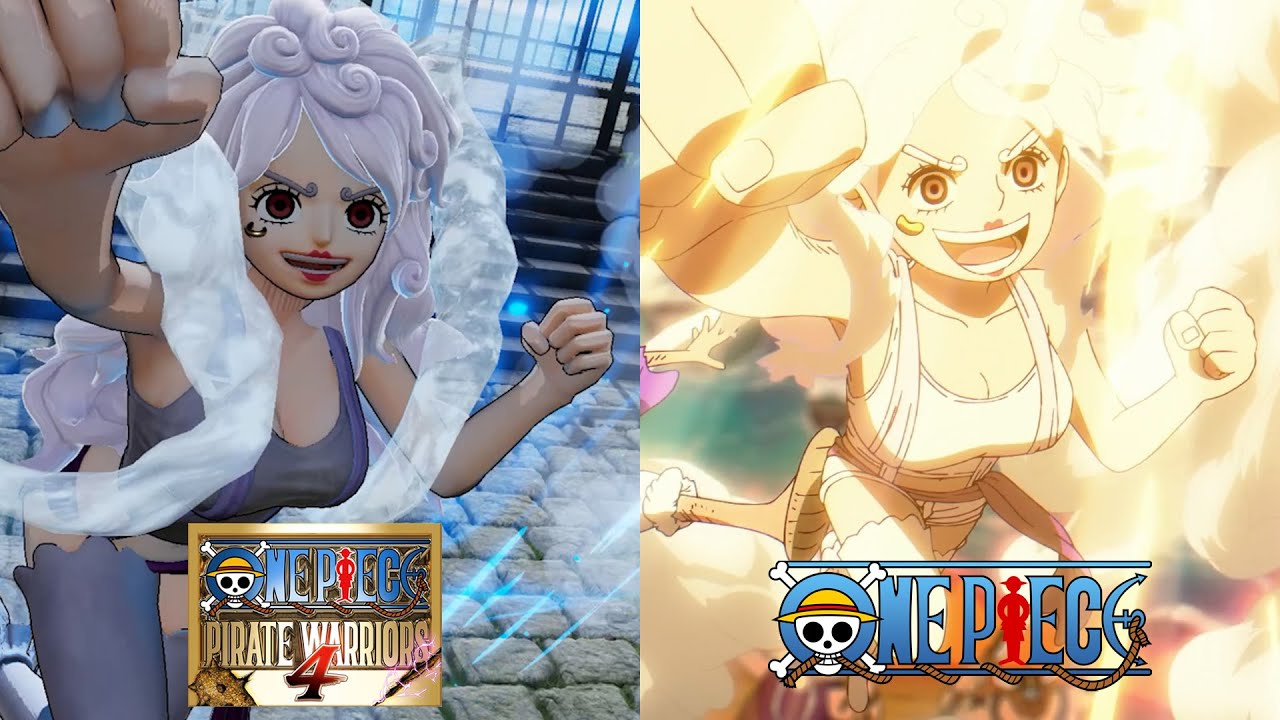 One Piece Pirate Warriors 4 - Bonney (Gear 5 Nika Form) Game Vs Anime Moveset Comparison (DLC)