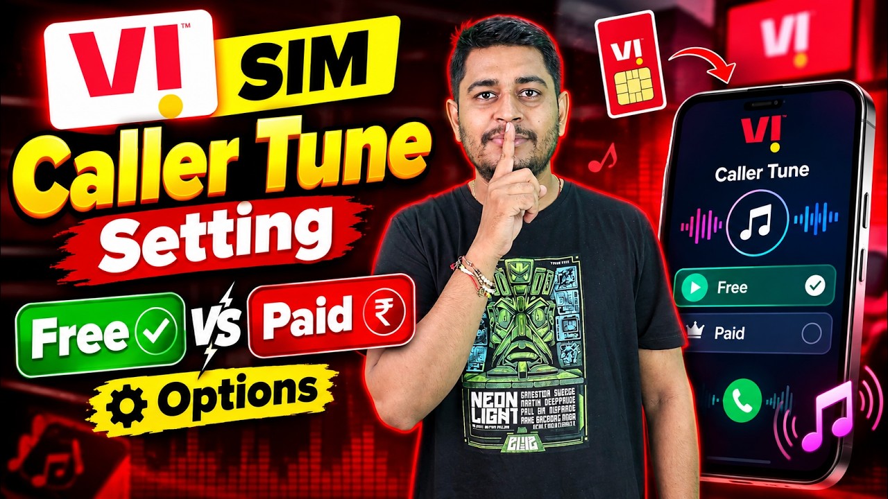 Vi SIM caller tune setting: Free vs Paid options