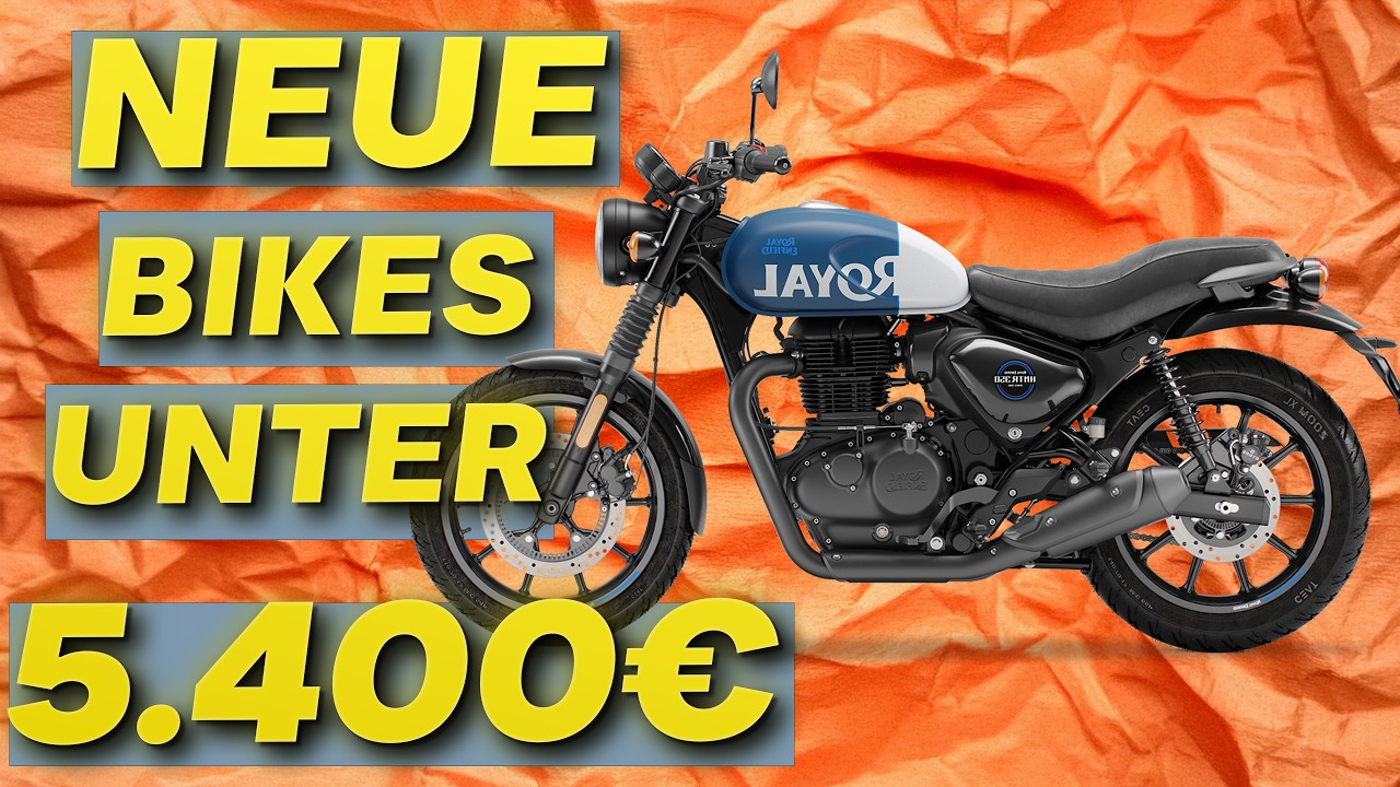 TOP 10 BILLIGSTE MOTORRÄDER 2026