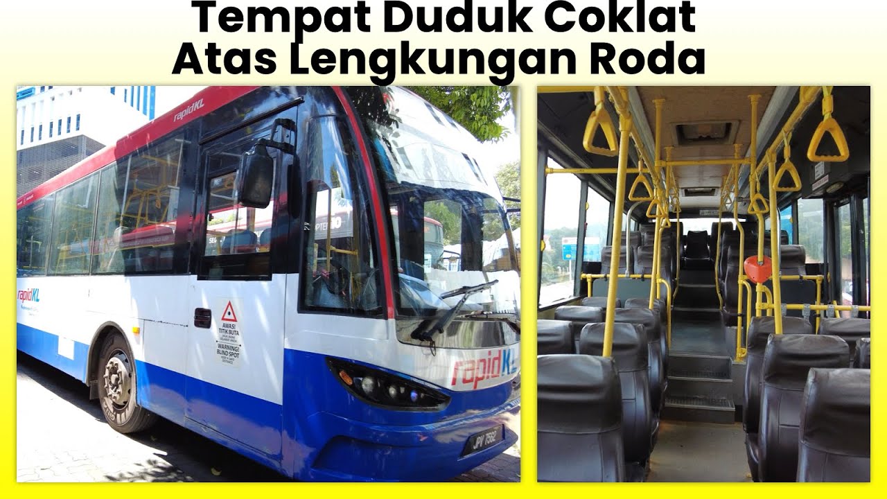 Wheel Arch Brown Seats HISB x rapidKL SKSBUS SA12-300 Low-entry (JPV7562) Exterior & Interior