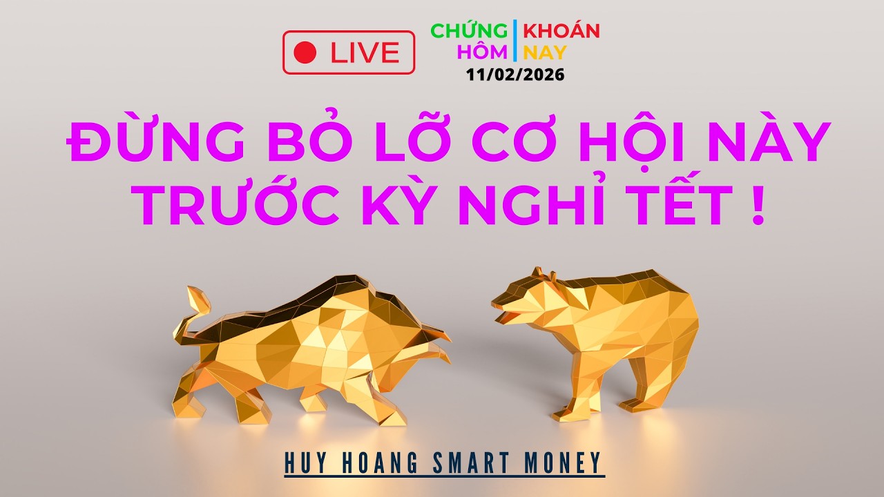 Chứng khoán Hôm Nay | Nhận định thị trường: Đừng Bỏ Lỡ Cơ Hội Này Trước Kỳ Nghỉ Tết !