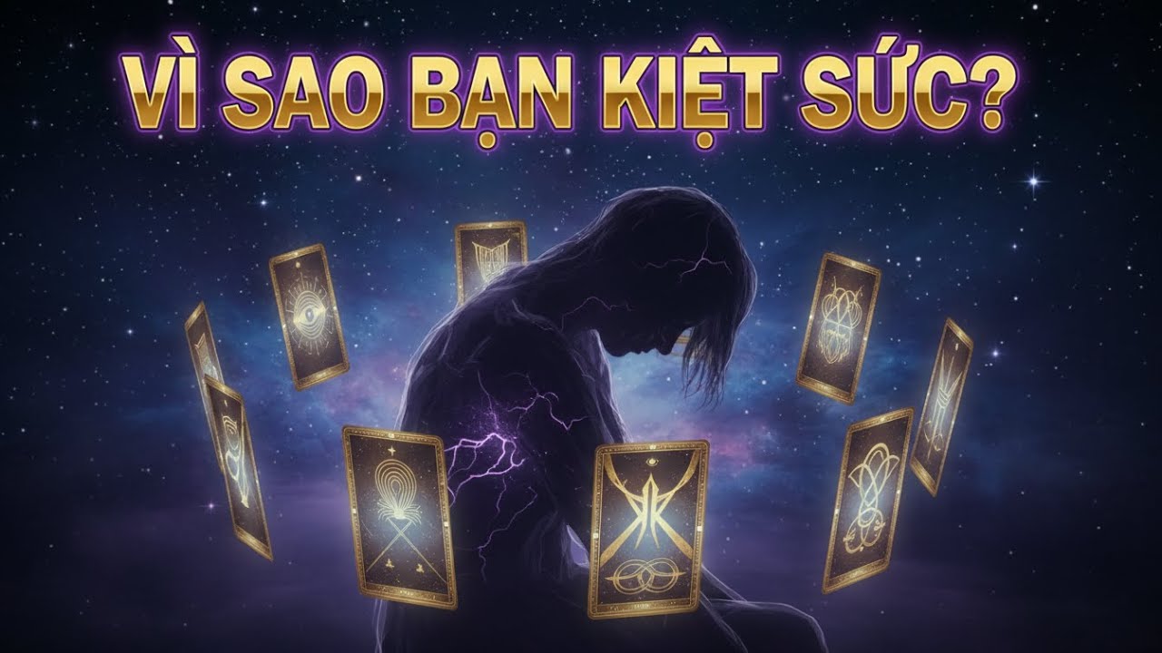 Thông Điệp Tarot: Vì Sao Năng Lượng Của Bạn Đang Bị Suy Kiệt?