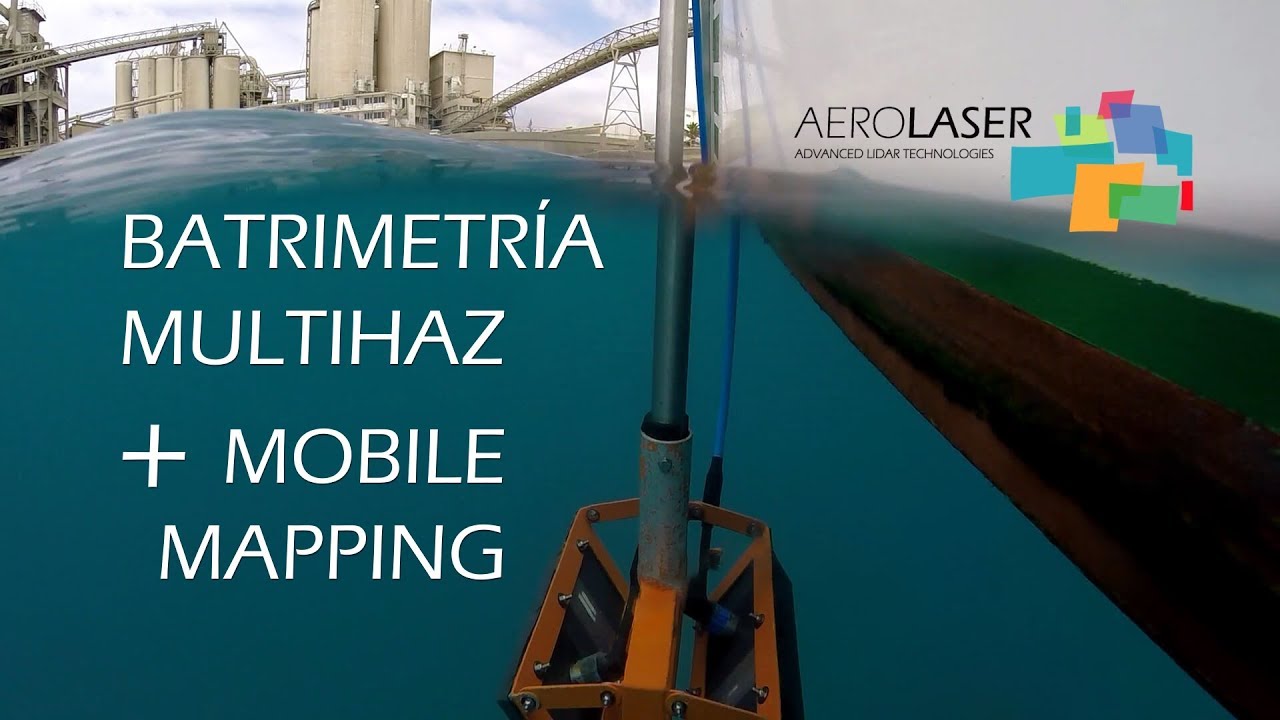 Batimetría Multihaz y Mobile Mapping simultáneo