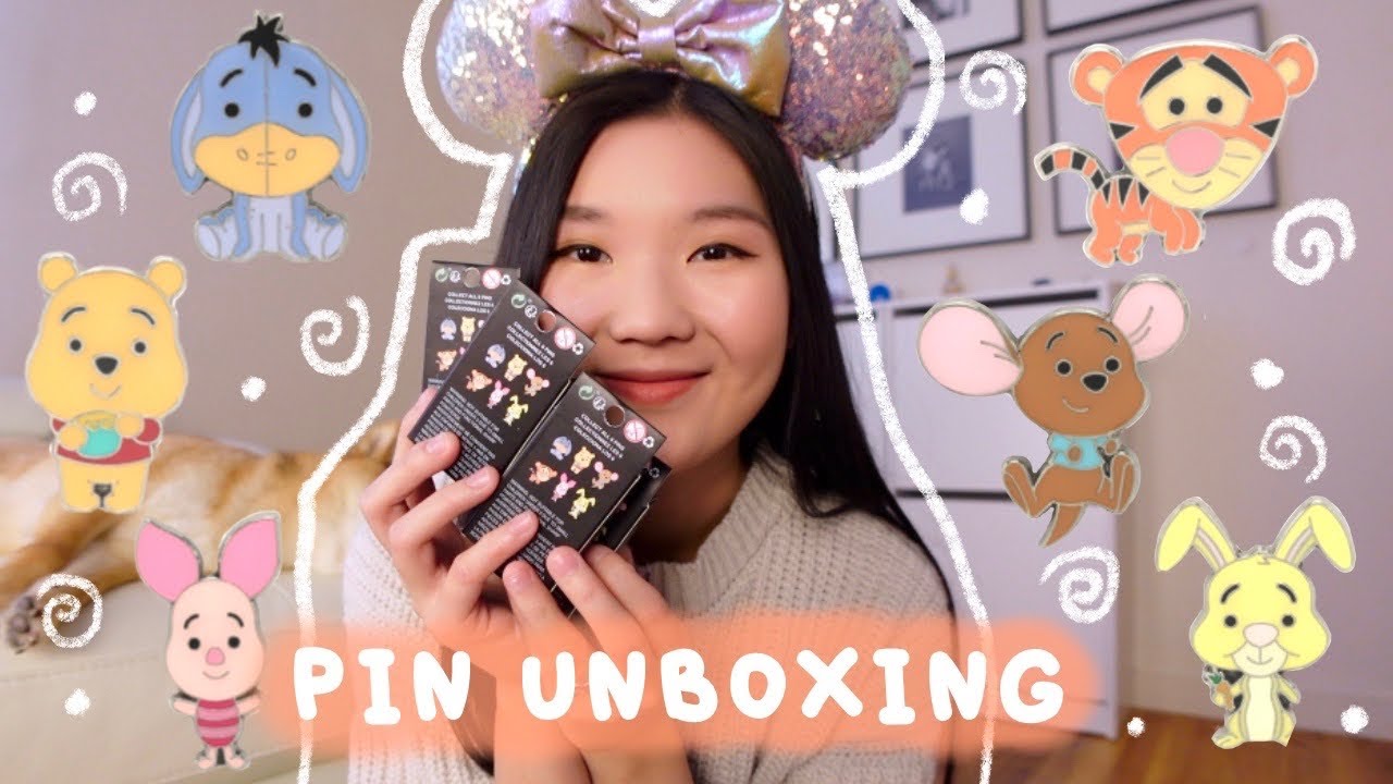 Disney Loungefly Winnie The Pooh Baby Character Mystery Blind Box Pin Unboxing!