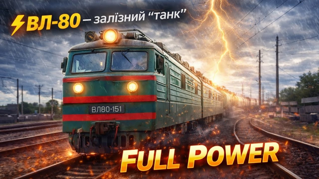 ВЛ-80 — залізний «танк» ⚡ VL-80 Full Power
