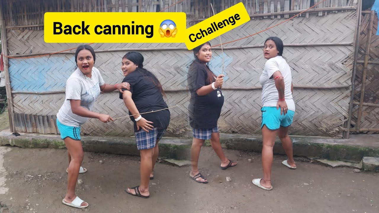 Back canning challenge 😱 frnd requested vedio next challenge comment please gyz
