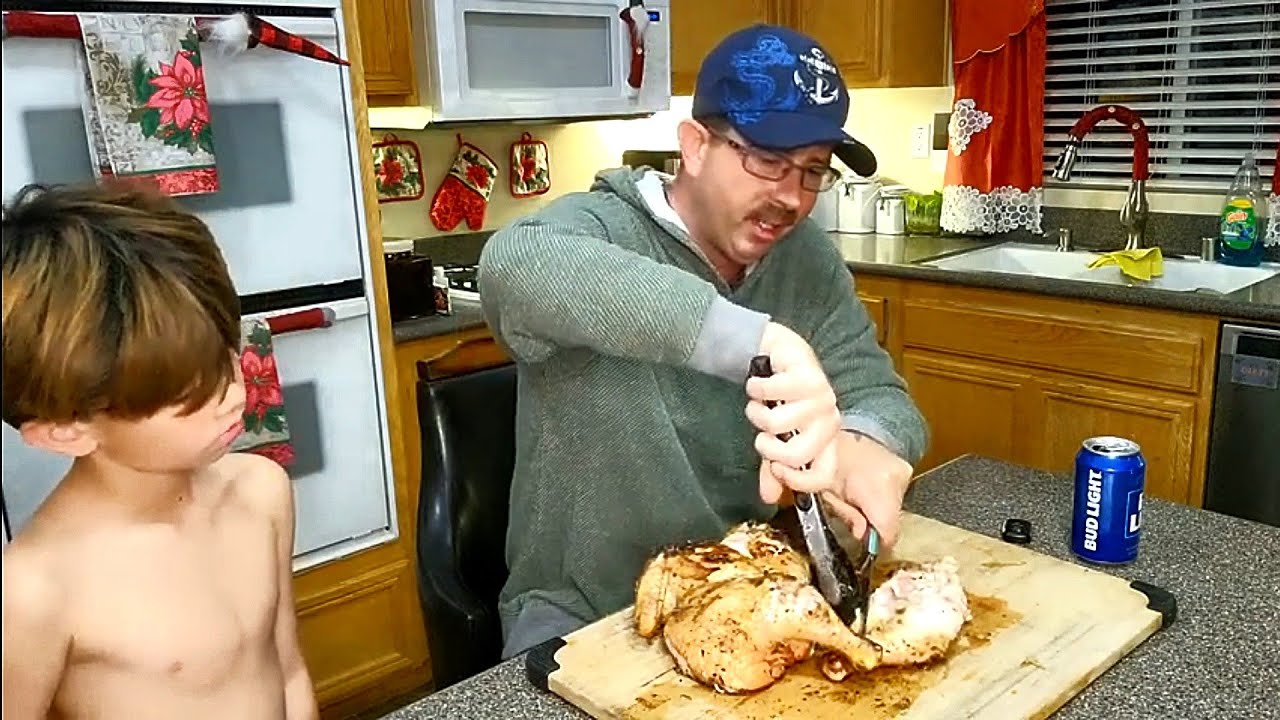 Grilled Spatchcock Chicken