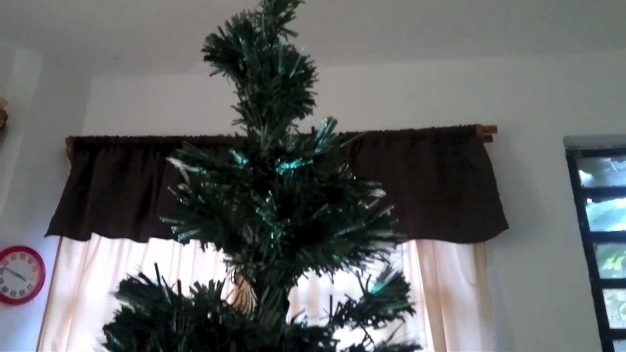 Árbol de Navidad de Fibra Óptica