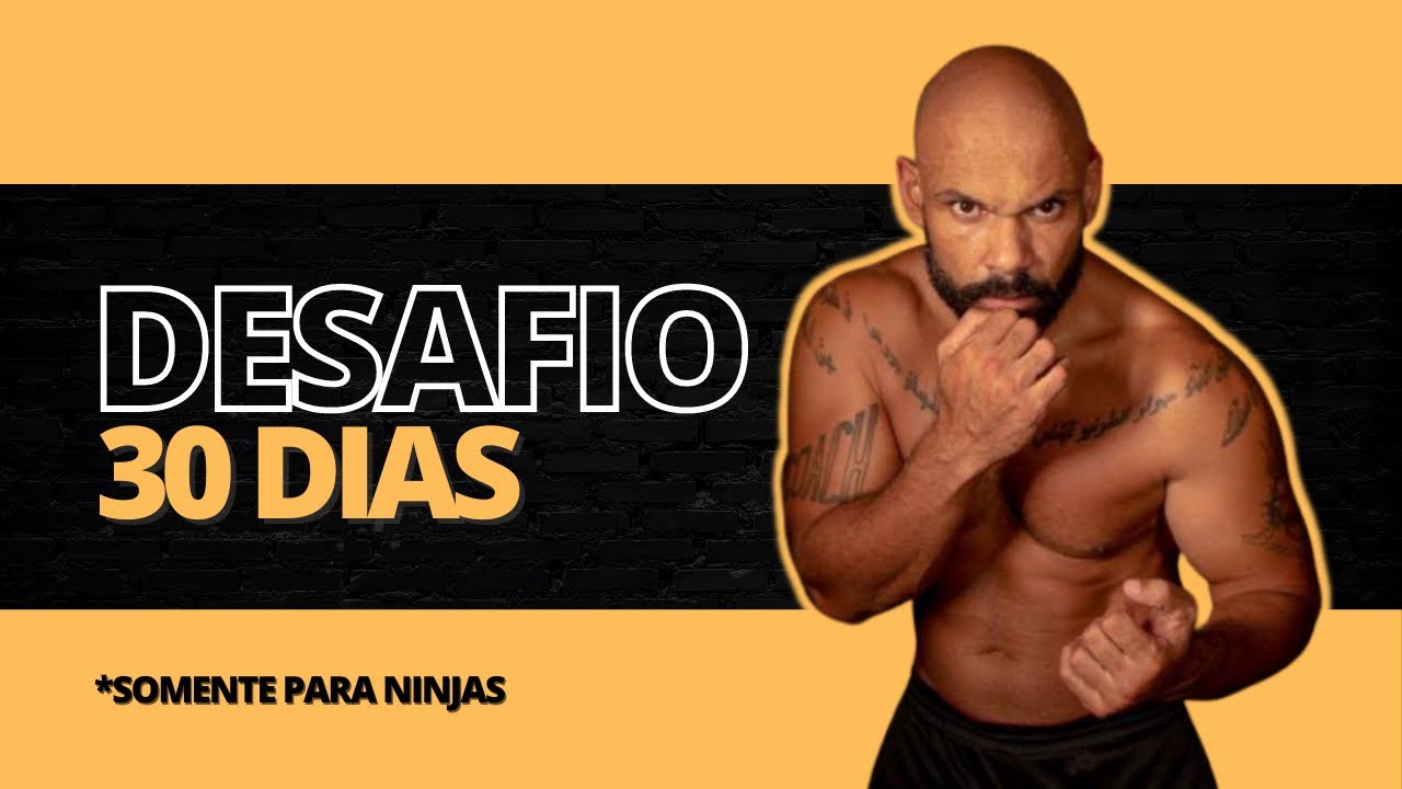 DESAFIO DOS 30 DIAS BRUNO JORDÃO - Treino de BOXE em casa (sem equipamentos)