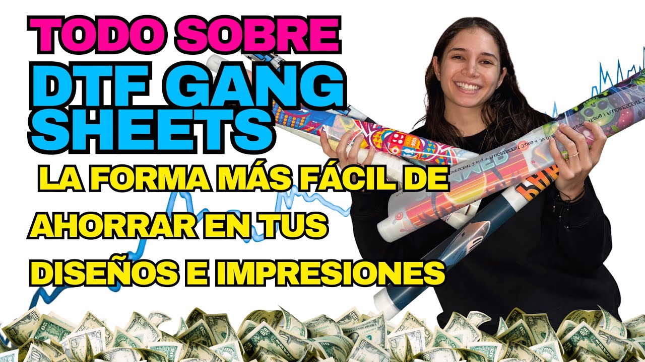 Todo sobre DTF Gang Sheets | La forma más fácil de ahorrar en tus diseños e impresiones