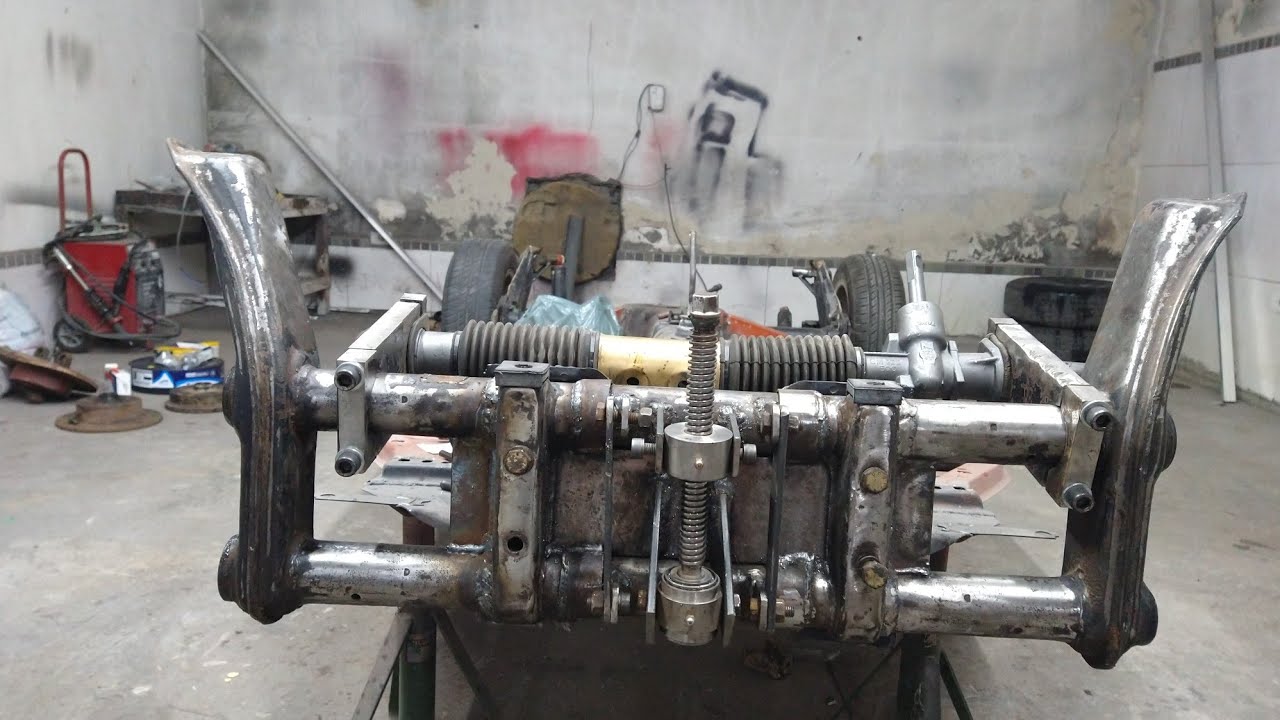 encurtei a suspensão do Fusca 4 cm (LLARA 2.0) parte 38