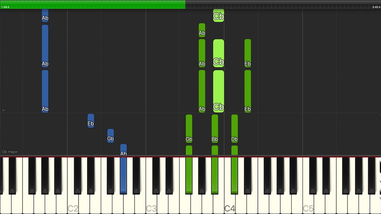 Jonathan Larson - One Song Glory (from Rent) - Piano Backing Track Tutorials - Karaoke