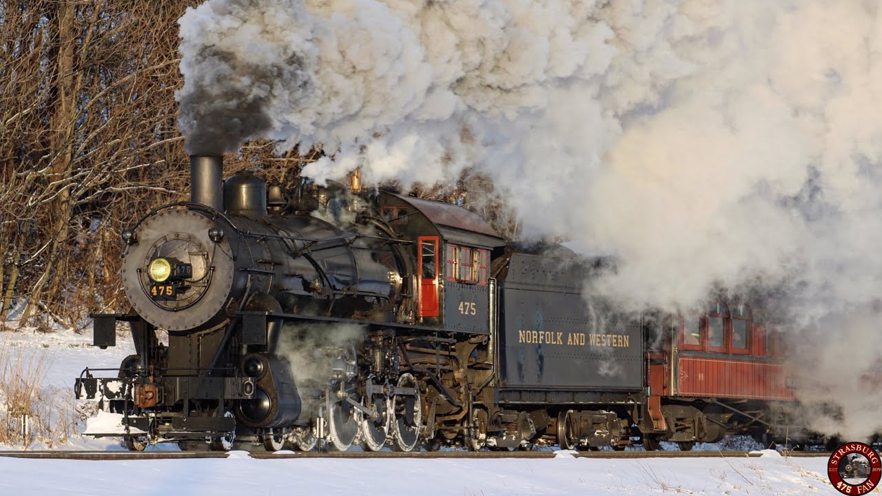 Strasburg Rail Road 475: The Snow Laden Explorer