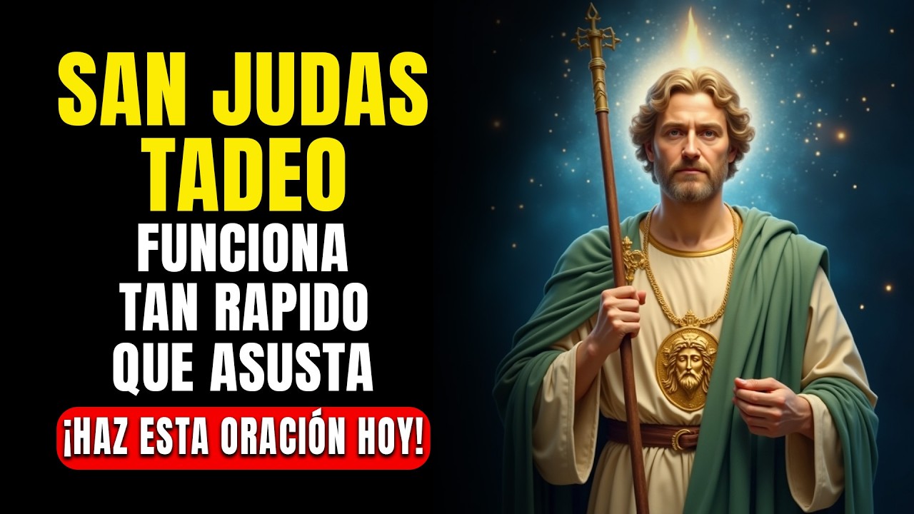 ✝️Oración A SAN JUDAS TADEO 🙌 Para casos imposibles y pedir su ayuda en problemas y dificultades