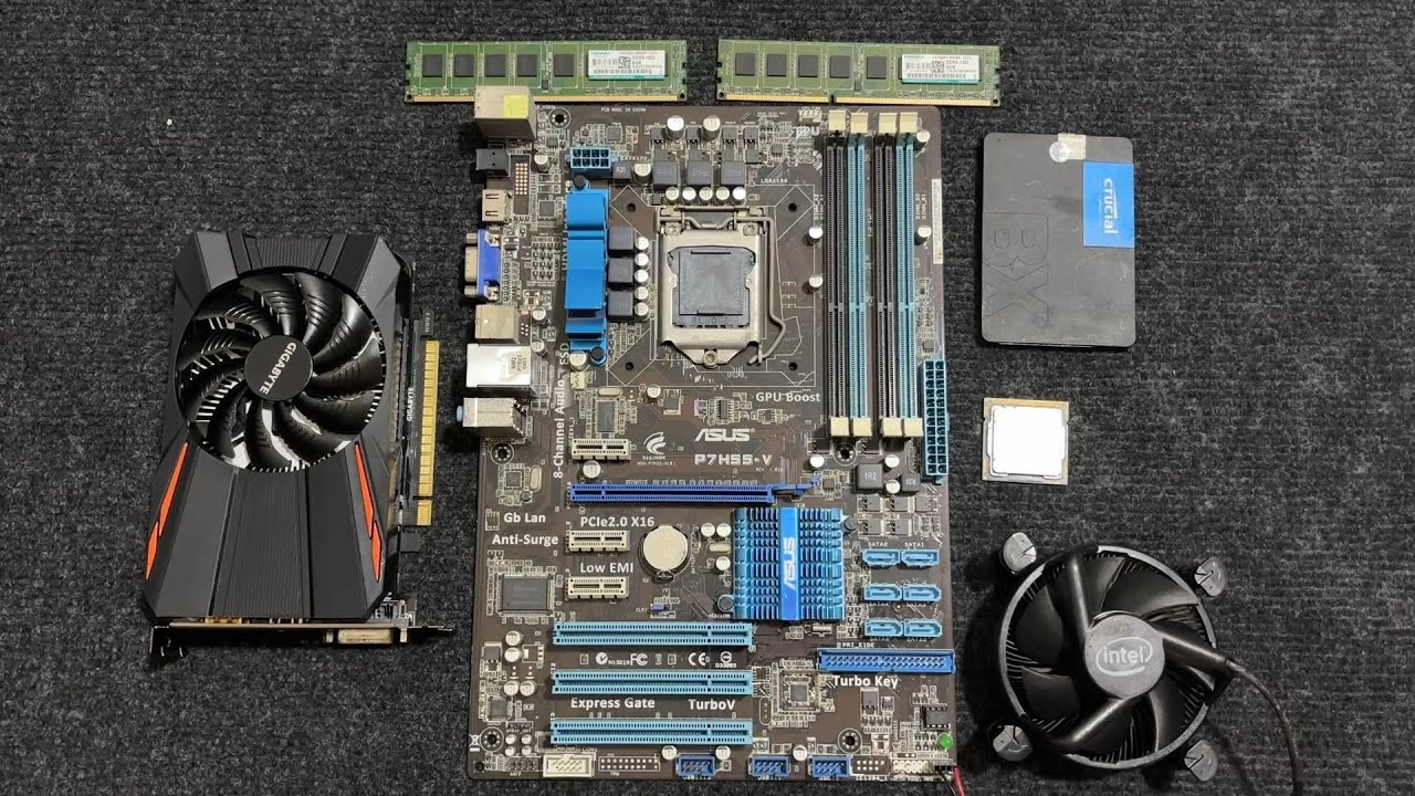 I7 860 + GTX 1050 Low Budget Gaming PC Build