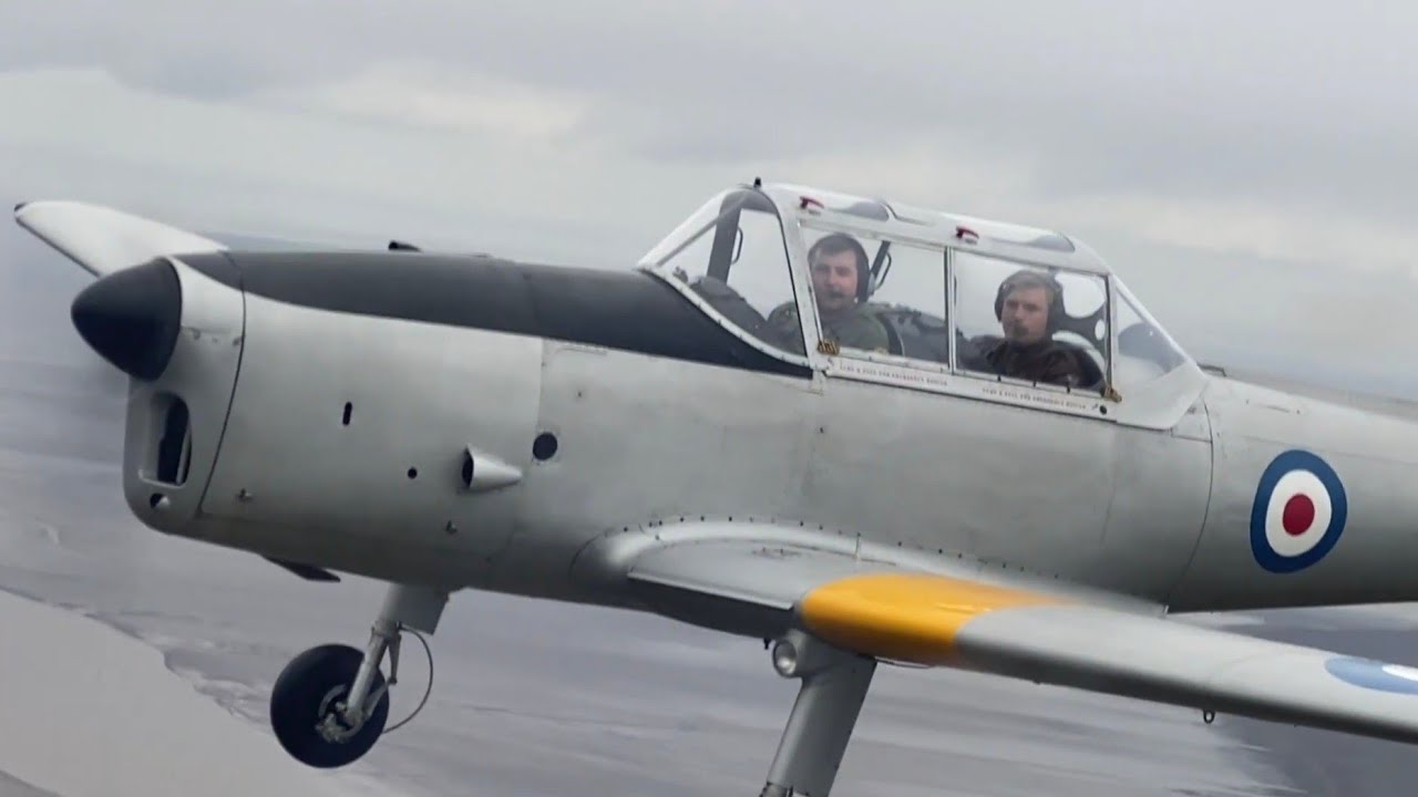 DHC-1 Chipmunk Formation Flying Fun!