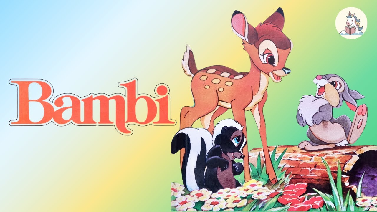 Bambi | Walt Disney | Read aloud | Faline | Thumper | Flower | Children Book | Bedtime Storytime