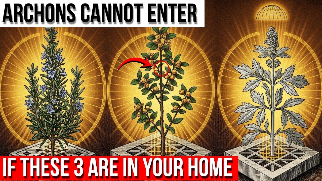 Jesus Named 3 Plants Archons Cannot Enter — Chosen Ones Keep Them At Home