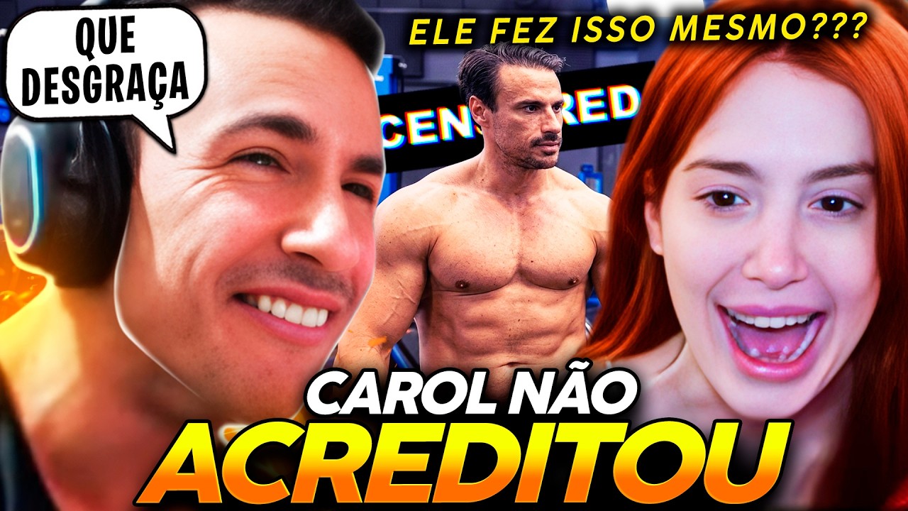 SUPER XANDÃO PASSOU VERGONHA COM a CAROL BALDS VENDO o VÍDEO CABALÍSTICO da GROWTH KKKK