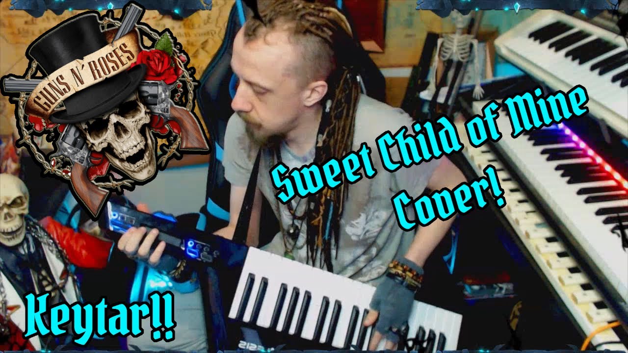 CptCoggs - Sweet Child of Mine - Guns and Roses Keytar Cover
