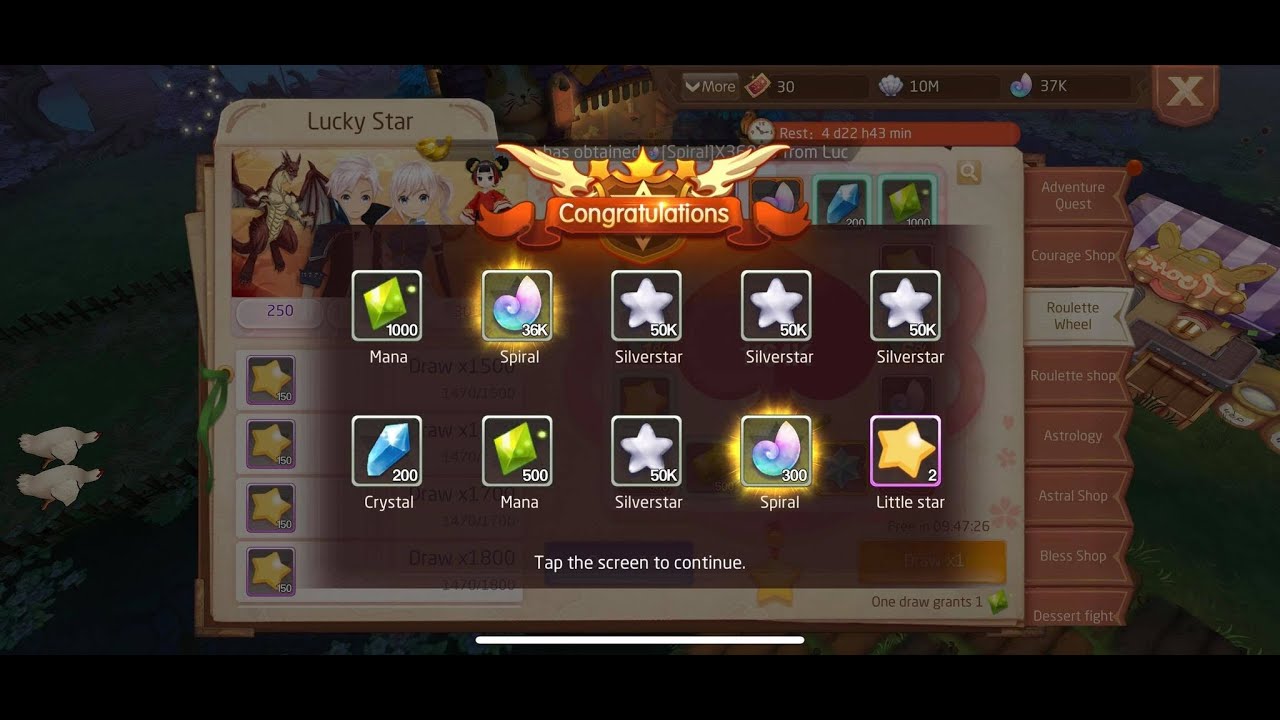 6000 Roulette Spin HKT-9 Tales of Wind Idol (Edited)