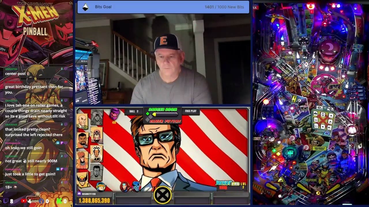 Save Senator Kelly Wizard Mode Success!  Uncanny X-Men Pinball
