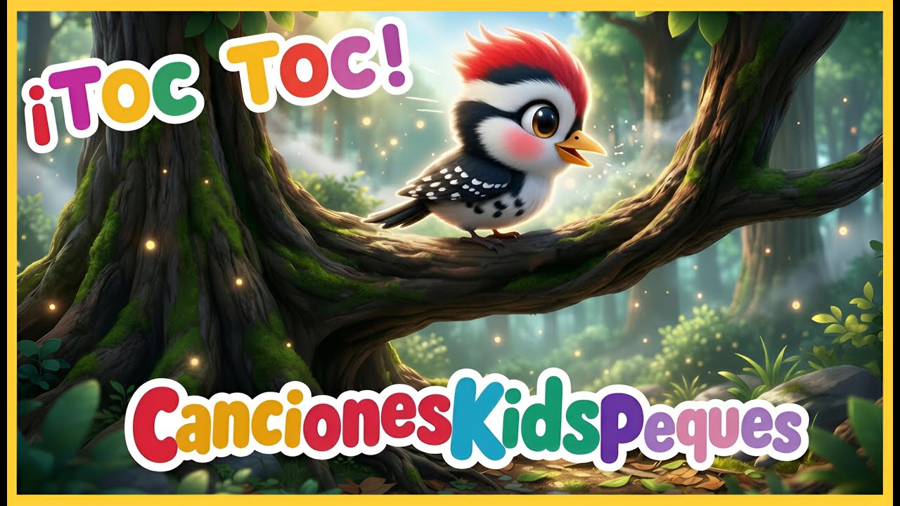 Toc Toc ¿Quién es? El Pájaro Carpintero 🪵🐦🎶