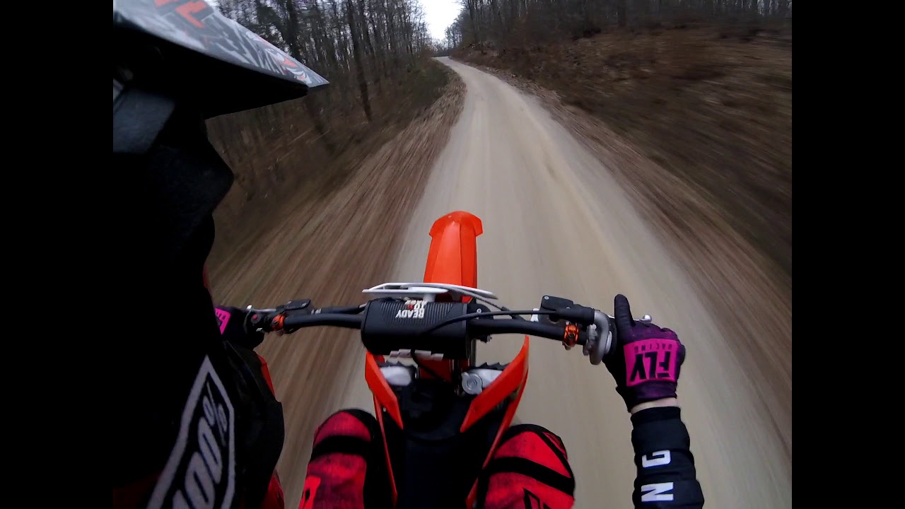 KTM SX 125 VS KAWASAKI KX250F POV RIDE