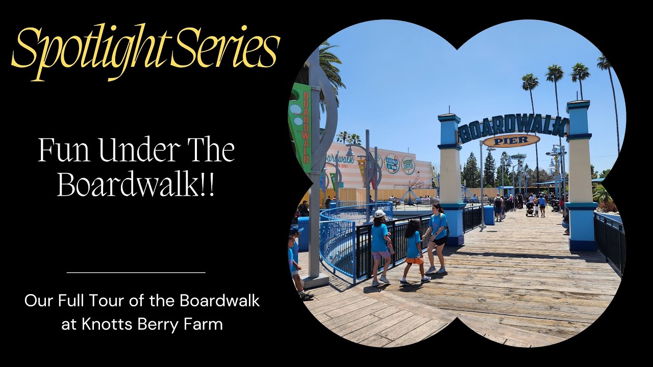 Summer Never Ends on The Boardwalk at Knotts Berry Farm!!