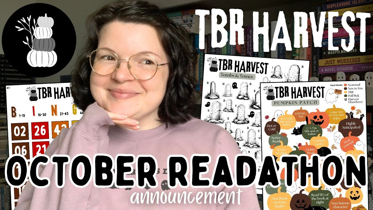 TBR Harvest 2025 🎃 | OCTOBER READATHON ANNOUNCEMENT