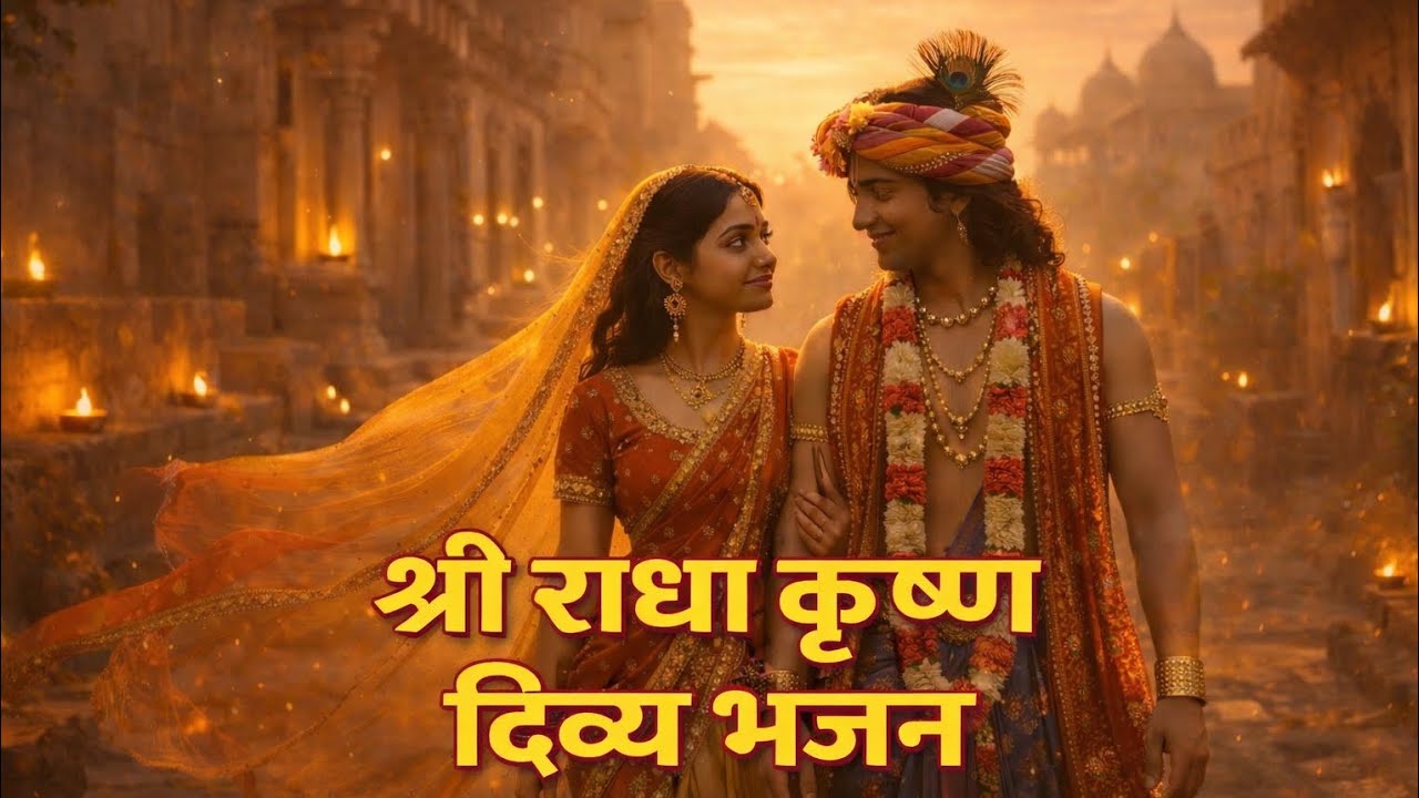 “राधा कृष्ण की  संध्या लीला