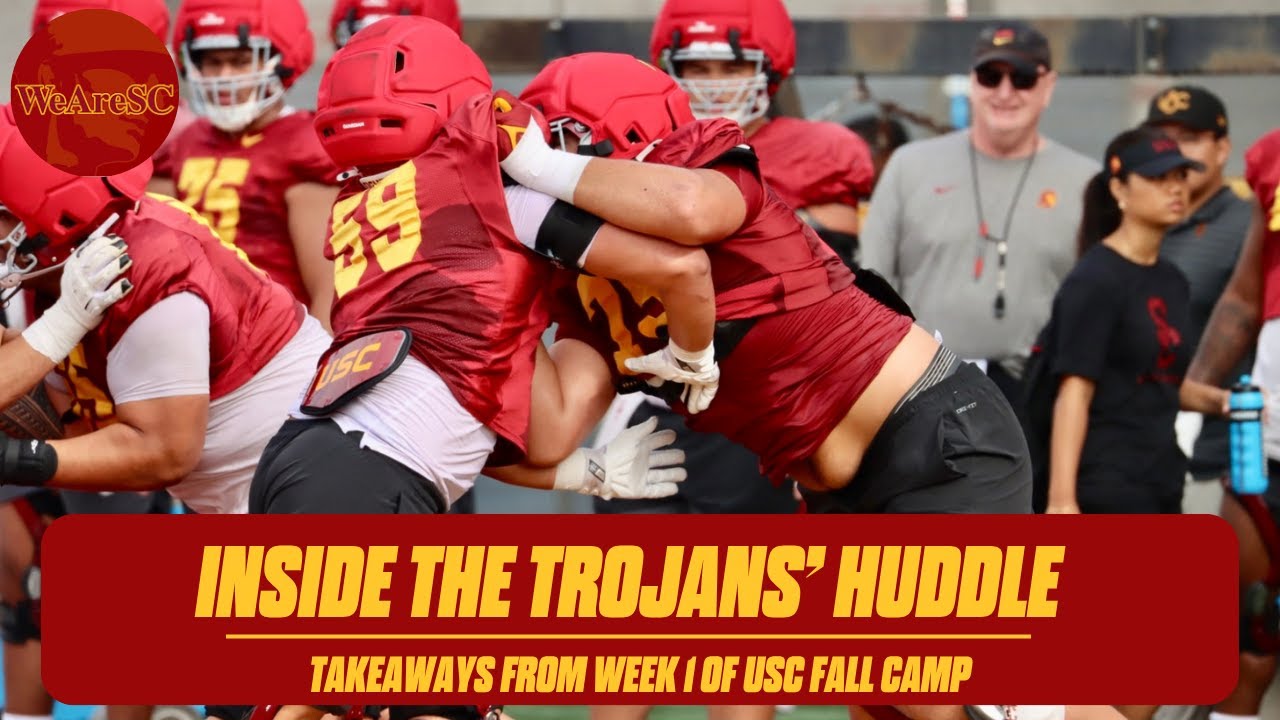 Inside the Trojans' Huddle: First week of USC fall camp