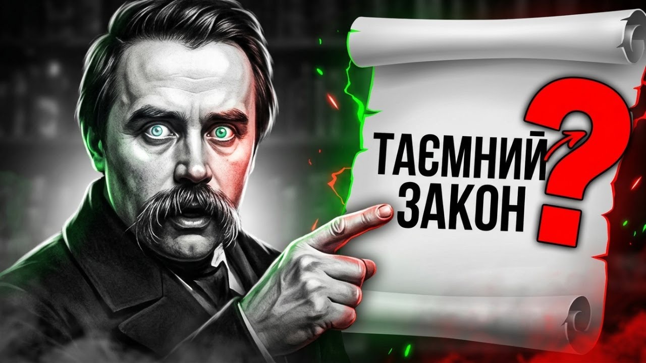 Жорсткі Закони Таємної України | Історія України від імені Т.Г. Шевченка