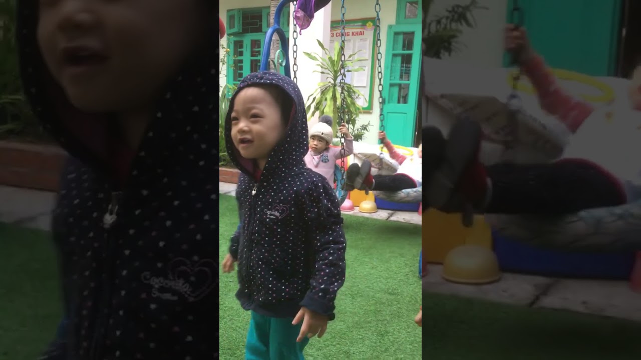 Mun Bông 3 tuổi học MNTP