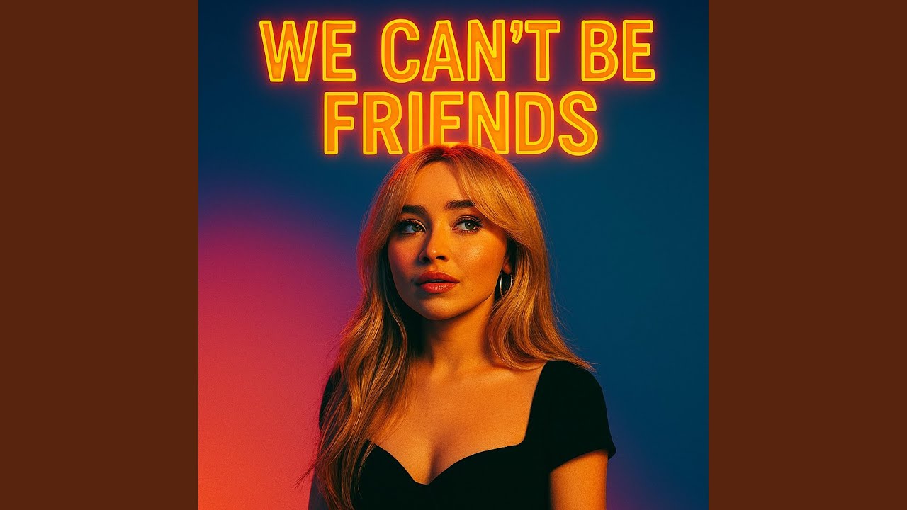 we can't be friends