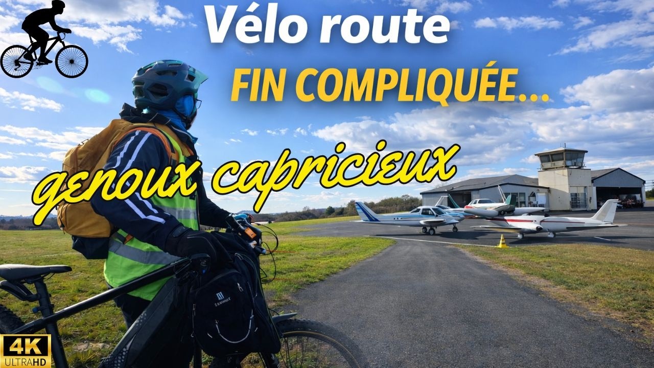 Vélo route : Jolie sortie , des moments sympas mais ne se finit pas comme prévu. (Genou capricieux)