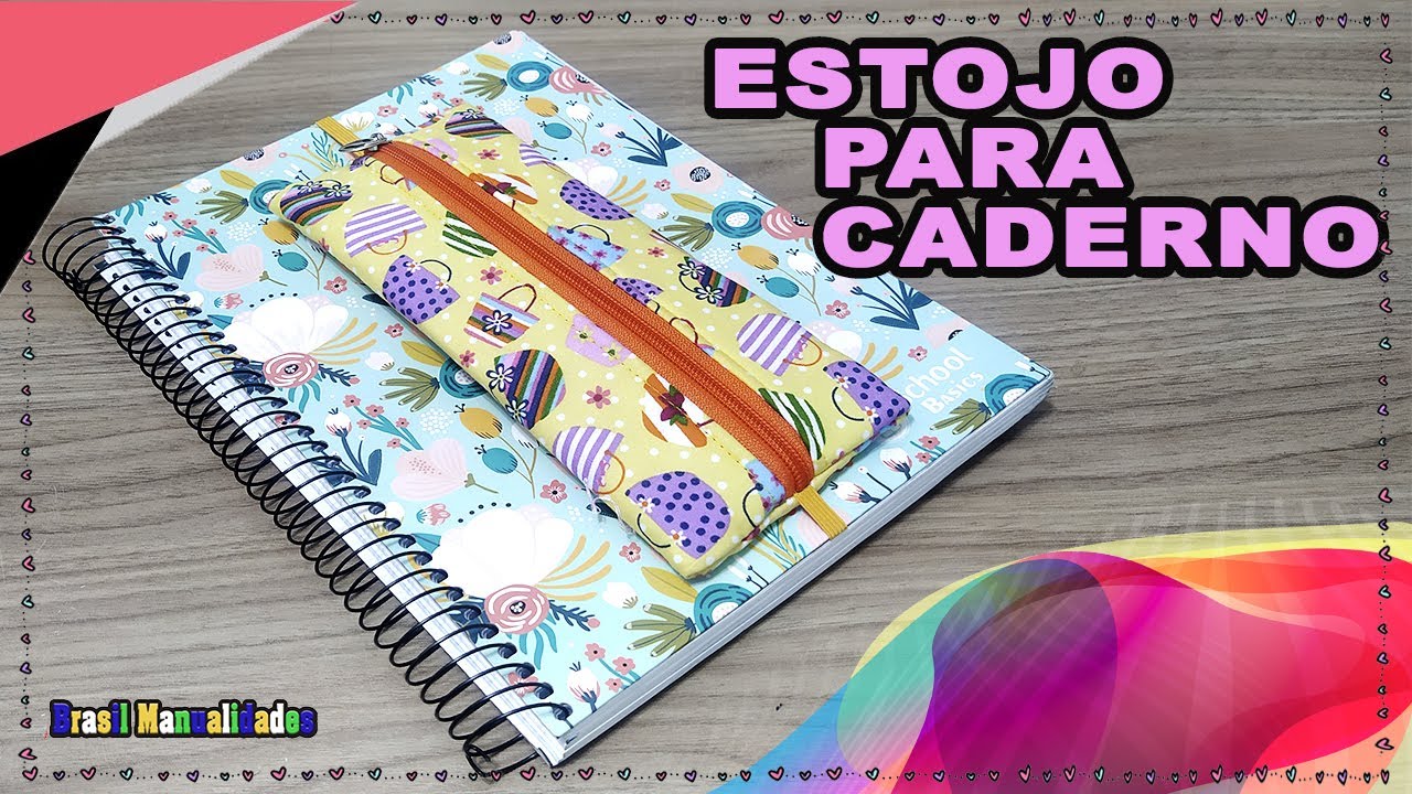 Estojo para capa de caderno SEM VÍES