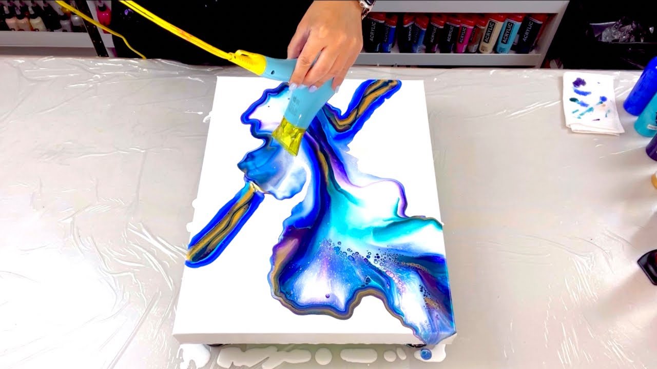 # 572 - NEW Paint Brand!  Let's Try Them Out! - Acrylic Pouring
