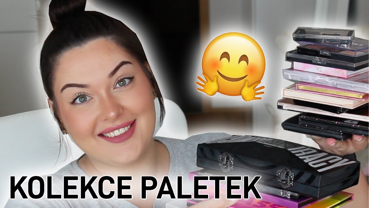 KOLEKCE PALETEK | Moje kosmetická sbírka paletek na oči 😍 ❤